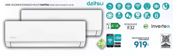 Daitsu - Aire Acondicionado Multi