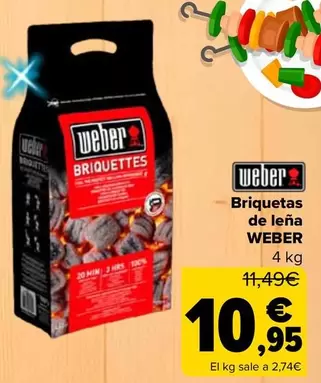 Weber - Briquetas De Lena