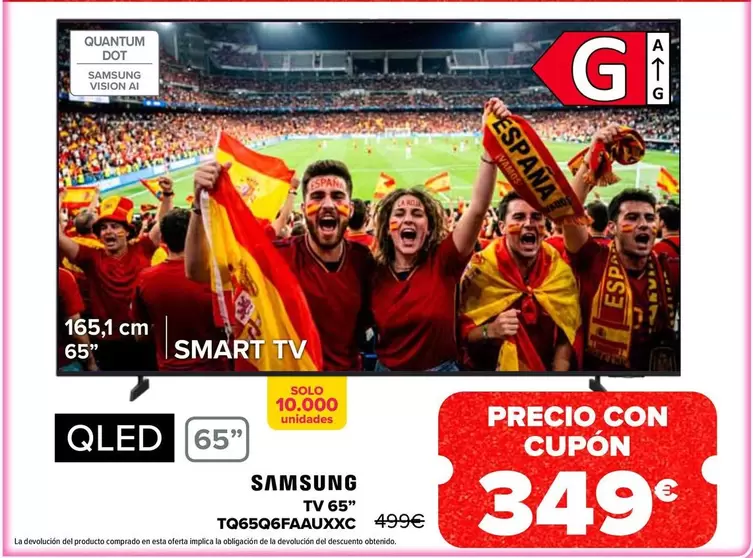 Samsung - Tv 65" TQ65Q6FAAUXXC