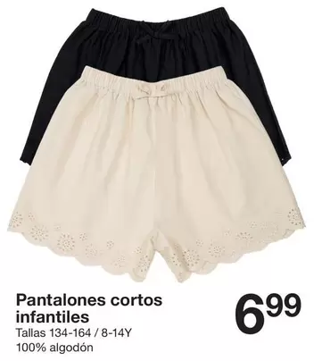 Pantalones cortos infantiles