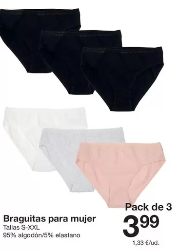 Braguitas Para Mujer