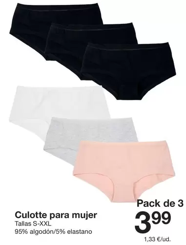 Culotte Para Mujer