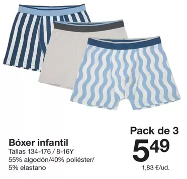 Bóxer Infantil