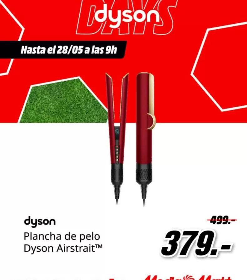 Dyson - Plancha De Pelo AirstraitTM