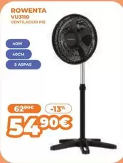 Rowenta - Vu311o Ventilador Pie