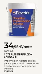 Cotefilm Imprimacion Acuosa