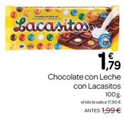 Lacasitos - Chocolate Con Leche Con