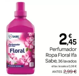 ifa sabe - Perfumador Ropa Floral
