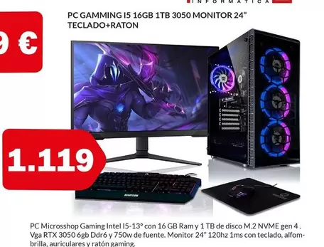 Microsoft - Pc Gaming Intel I5-13