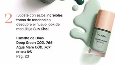 Yanbal - Esmalte De Unas Deep Green
