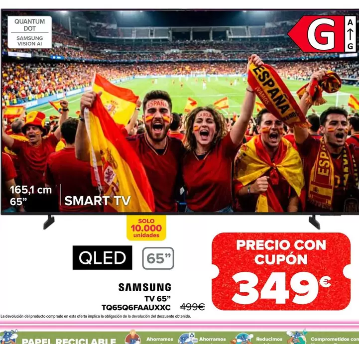 Samsung - Tv 65" TQ65Q6FAUXXC