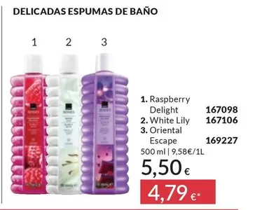 White - Delicadas Espumas De Bano