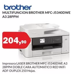 Brother - Multifuncion MFC-J5340DWE A3