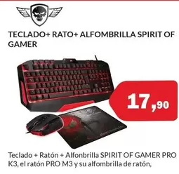 Spirit Of Gamer - Teclado + Ratón + Alfombrilla