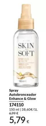 soft - Spray Autobronceador Enhance & Glow