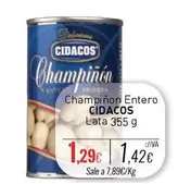 Cidacos - Champinon Entero