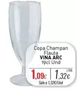 viña artal - Copa Champan Flauta