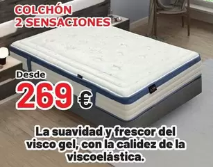 La Suavidad Y Frescor Del Visco Gel, Con La Calidez De La Viscoelastica