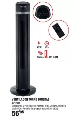 Sonedas - Ventilador Torre