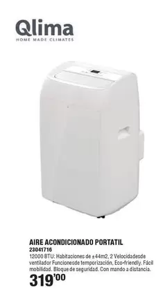 Qlima - Aire Acondicionado Portatil