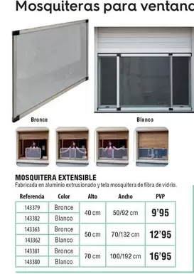 Mosquitera Extensible