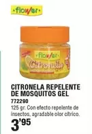 Flower - Citronela Repelente De Mosquitos Gel