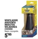 Ventilador Insectos Voladores
