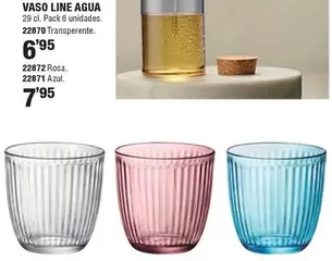 Vaso Line Agua