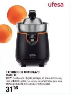 Ufesa - Exprimidor Con Brazo