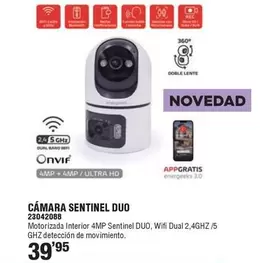 Energeeks - Cámara Sentinel Duo