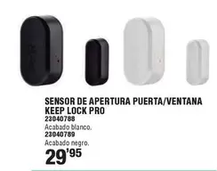 Lock Pro - Sensor De Apertura Puerta/Ventana Keep 
