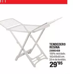Tendedero Resina