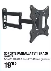 Soporte Pantalla Tv 1 Brazo