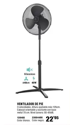 Ventilador De Pie