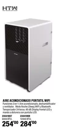 Htw - Aire Acondicionado Portatil Wifi