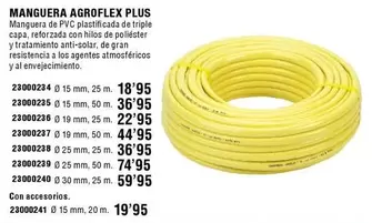 Manguera Agroflex Plus
