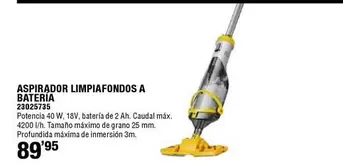 3m - Aspirador Limpiafondos A Bateria