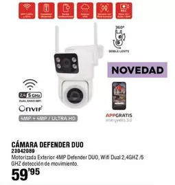 Cámara Defender Duo