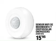Sensor Wifi De Movimiento Y Crepuscular Energeeks