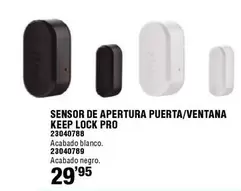 Sensor De Apertura Puerta/Ventana Keep Lock Pro