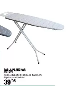 Tabla Planchar