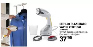 vertical - Cepillo Planchado Vapor Vertical