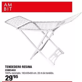 Tendedero Resina
