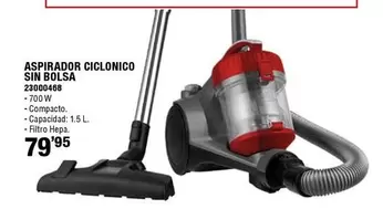 Aspirador Ciclonico Sin Bolsa