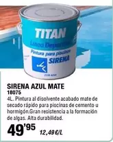 Titan - Sirena Azul Mate