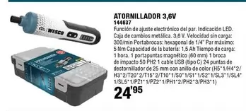 Wesco - Atornillador