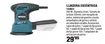 Wesco - Lijadora Excentrica