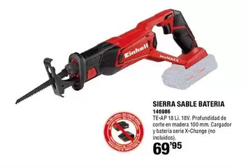 Einhell - Sierra Sable Batería