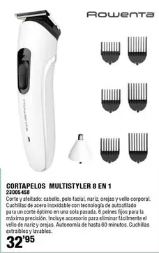 Rowenta - Cortapelos Multistyler 8 En 1