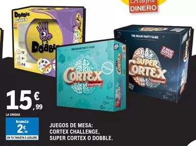 Juegos De Mesa Cortex Challenge, Super Cortex O Dobble